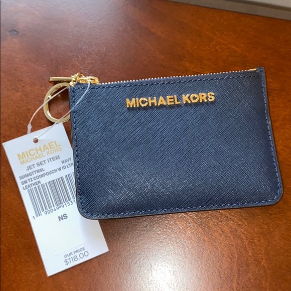 MICHAEL Michael Kors Handbags - Brand New Michael KORS Saffioti Leather Wallet